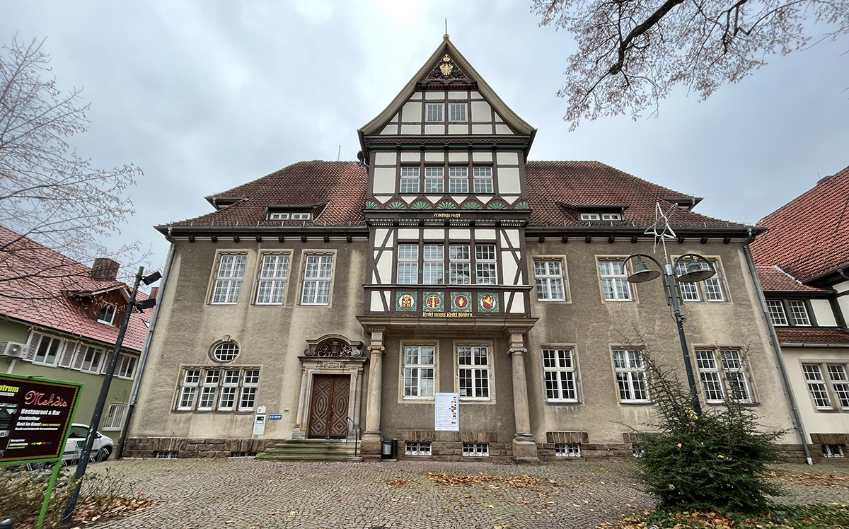 Das Alte Amtsgericht in Petershagen. Archiv: Krischi Meier
