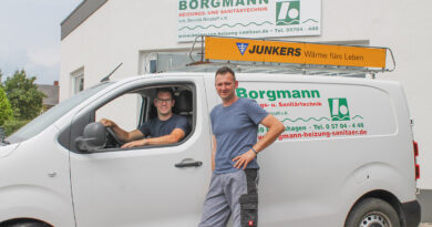 Übernahme der Firma Borgmann – Friedewalder Handwerksbetrieb unter neuer Führung [Anzeige]