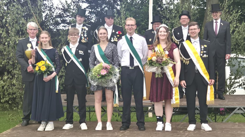 Die neuen Todtenhauser Majestäten. Foto: privat