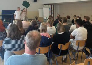Das Theaterstück "Mein Körper gehört mir" wurde an den Grundschulen Uchte, Diepenau und Warmsen aufgeführt. Foto: privat