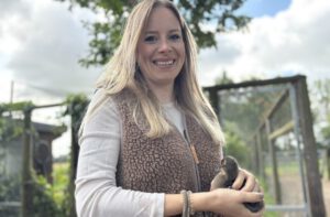 Tier-verliebt: Shari Buschmann aus Hauskämpen. Foto: Jessica Höffner