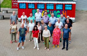 Die Ehemaligen der Klasse "10b" der Realschule Lahde. Foto: privat