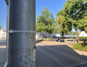 Kleinwahlplakate? Fehlanzeige. Darauf verzichtet die CDU Petershagen in diesem Jahr. Foto: Krischi Meier
