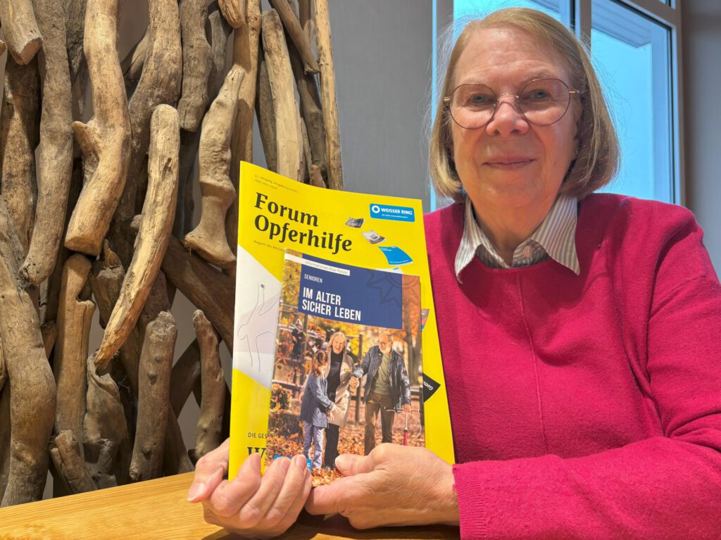 Ingrid Liebs ist die Außenstellenleiterin des Weissen Ringes im Kreis Minden-Lübbecke. Foto: Jessica Höffner