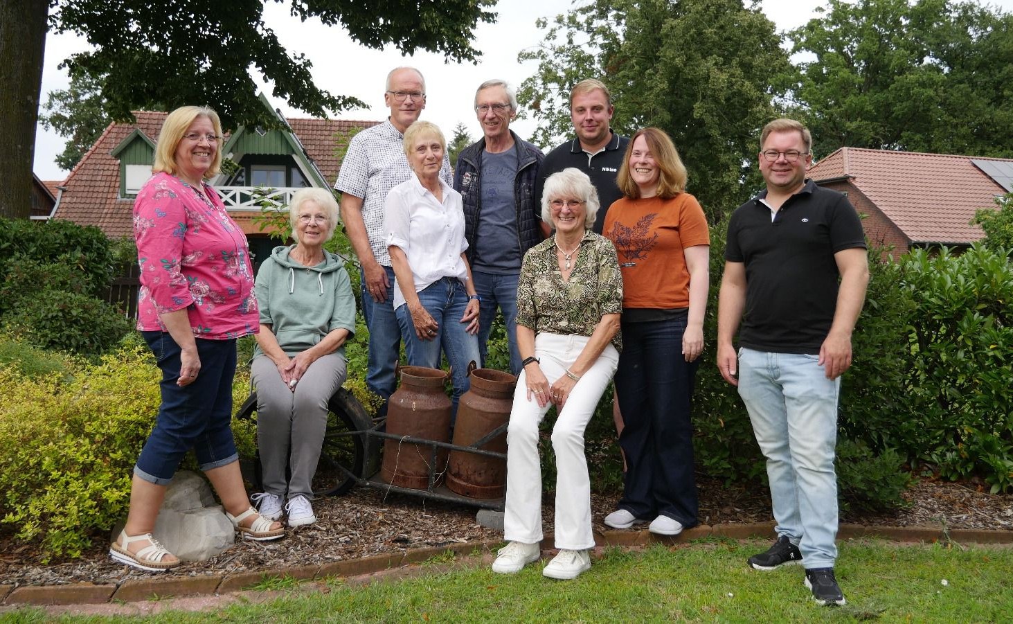 Die Theatergruppe aus Bahrenborstel. Foto: privat