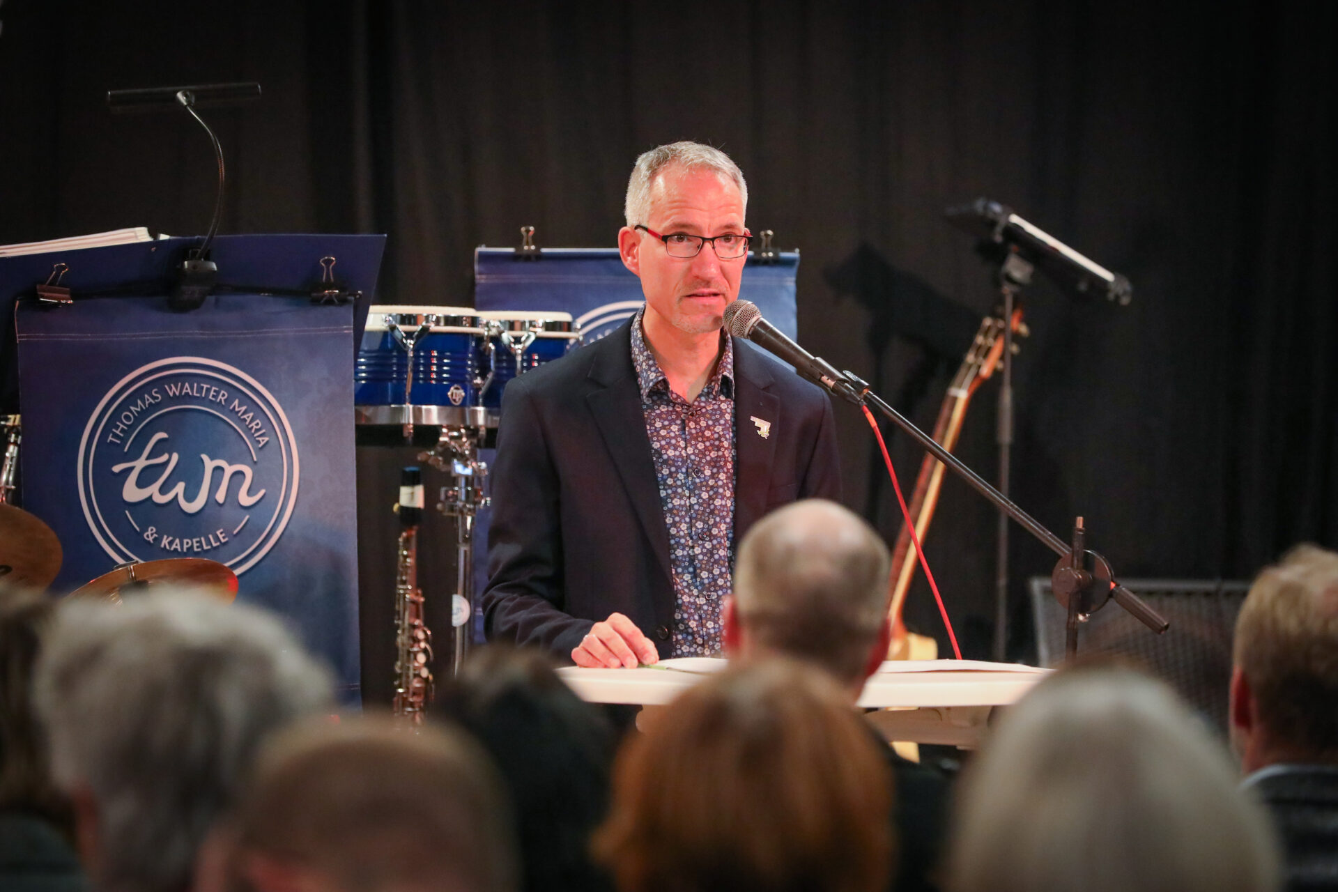 Christian Döhler ist der neue Kulturmanager der Stadt Petershagen. Er stellte sich im Haus Windheim No2 der Öffentlichkeit vor. Foto: kri