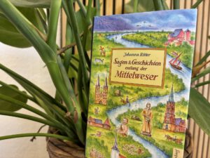 Unser Buchtipp: „Sagen & Geschichten entlang der Mittelweser“ von Autorin Johanna Ritter. Foto: Jessica Höffne
