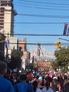 59.000 Läufer gingen in New York an den Start. Foto: privat