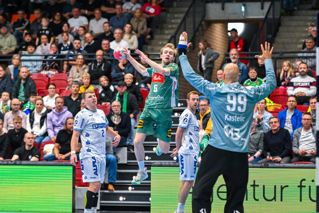 GWD Minden spielt in Uchte gegen Lemgo. Foto: Angela Metge