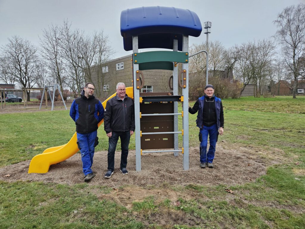 Der Spielplatz in Wasserstraße wird modernisiert. Foto: privat