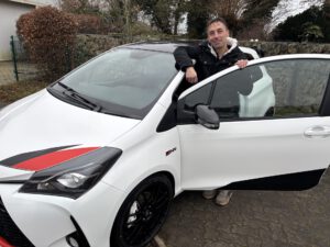 Organisator des "3. markenoffenen Autotreffens": Nico Wietelmann. Foto: Jessica Höffner