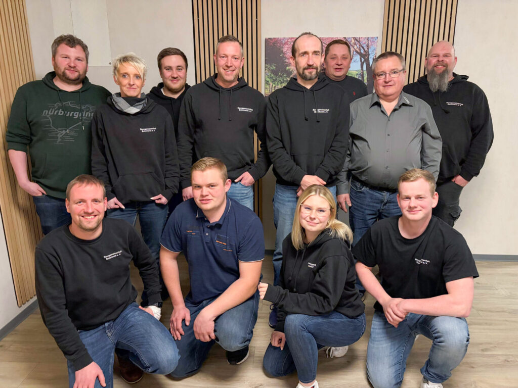 Lars Durnio (hintere Reihe, Vierter von links) bleibt Vorsitzender der RG Bohnhorst. Foto: privat