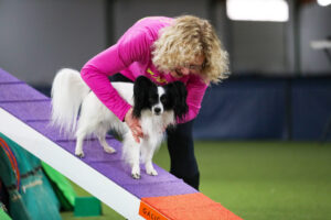 Konzentration: Janne Meier mit "Fussel". Foto: Jessica Höffner