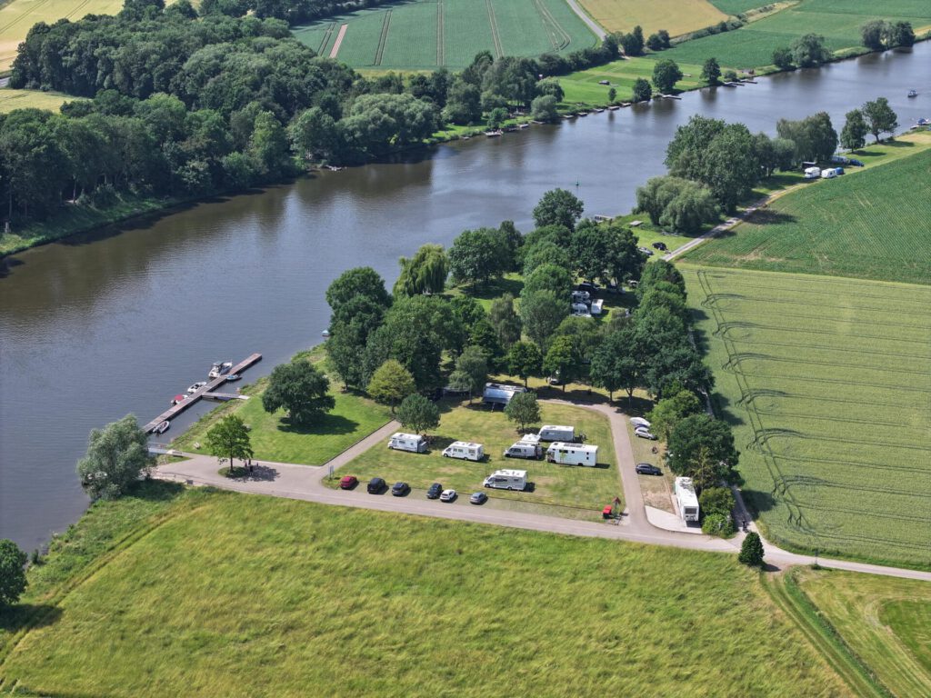 Der Schiffsanleger in Heisterholz. Foto: Dietmar Meier