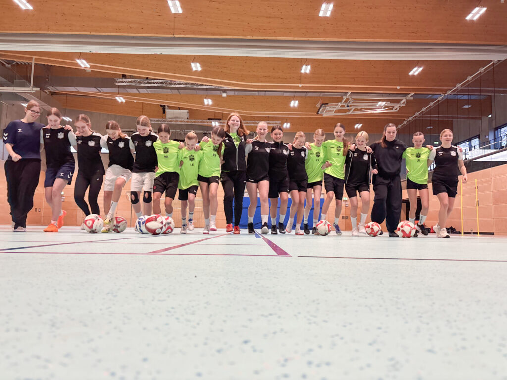 Ein starkes Team: Bei der FSG Weserland boomt der Mädchenfußball. Foto: Jessica Höffner