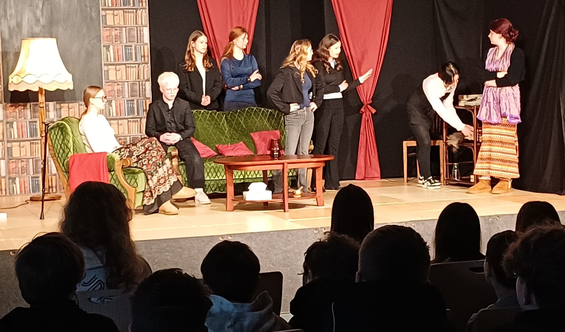 Eine Szene aus dem Stück „(St)erben ist tödlich“. Foto: privat