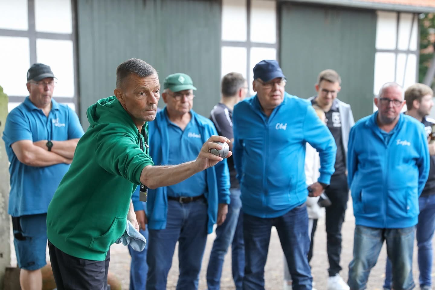 Der Boulesport boomt in Petershagen. Foto: Krischi Meier