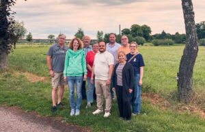 Der neue Vorstand der Kulturgemeinschaft Petershagen. Auf dem Foto fehlt der Ortsheimatpfleger Uwe Jacobsen. Foto: privat