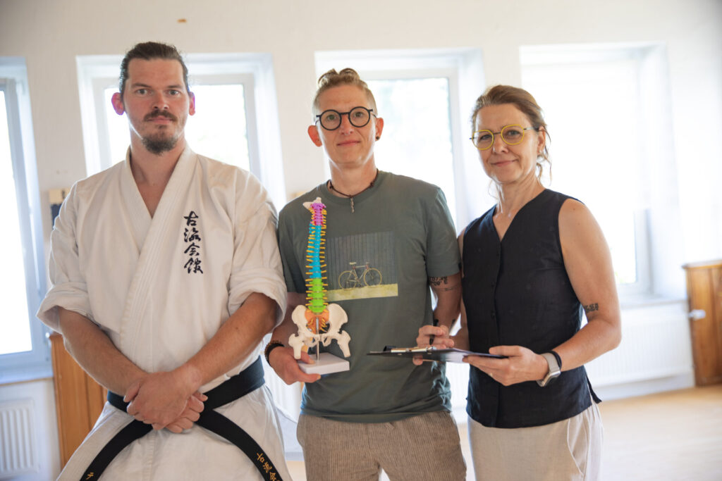 René Tegeler (v.l.), Stephani Bruns und Imke Ballhaus haben sich als TRIAS zusammengeschlossen. Foto: Krischi Meier
