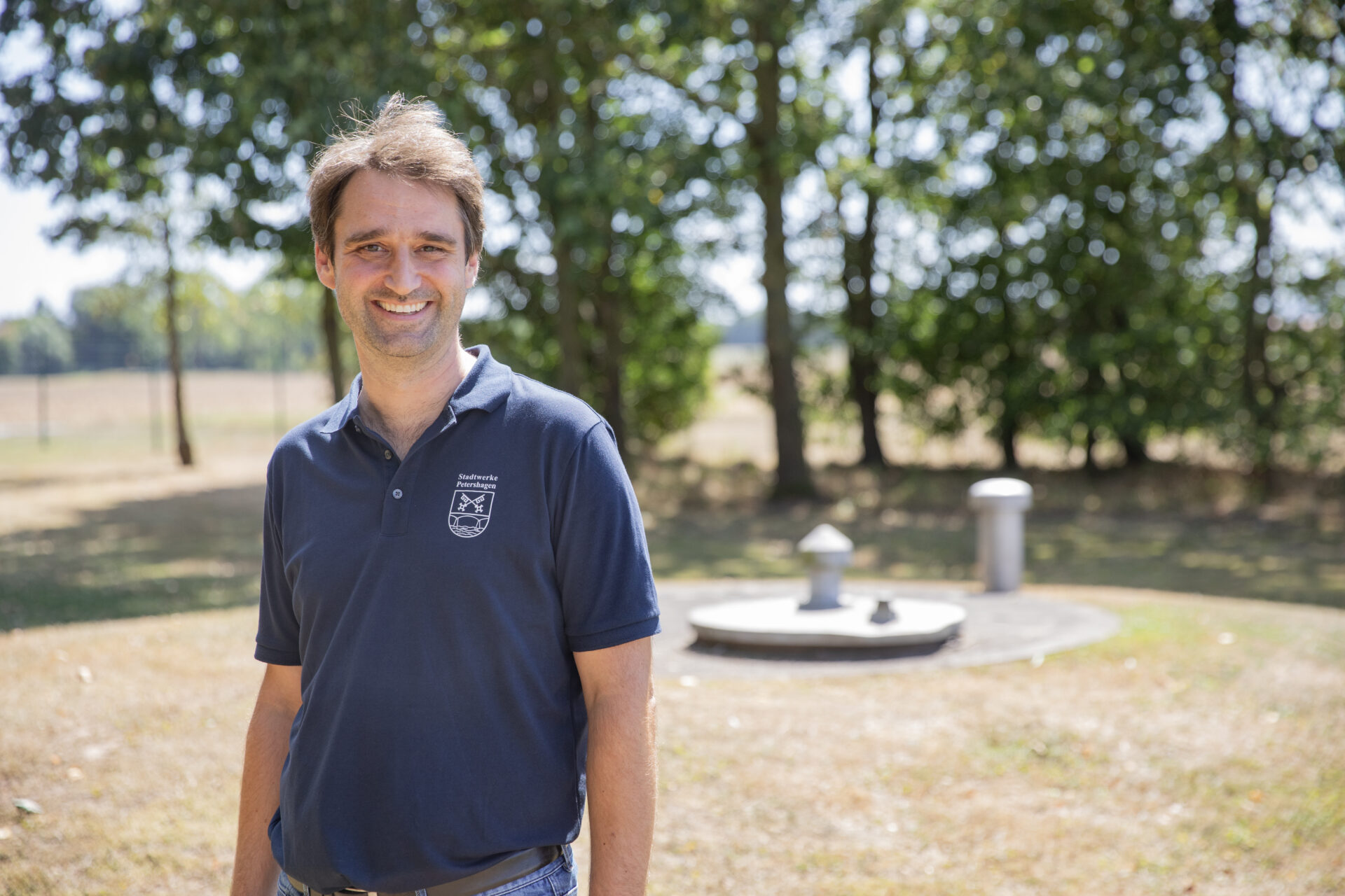 Wilhelm Brinkmann, Leiter der Stadtwerke Petershagen. Foto: Krischi Meier