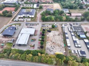 Hier entsteht der neue McDonalds in Lahde. Foto: ddm