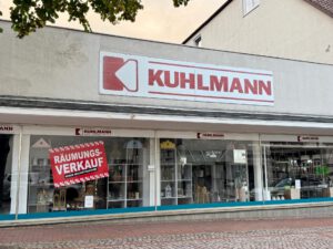 Nach 113 Jahren endet die Geschichte der Firma Kuhlmann in Petershagen. Foto: Dietmar Meier