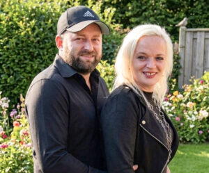 Glückliches Paar: Melanie und Sven Nordmeyer. Foto: privat