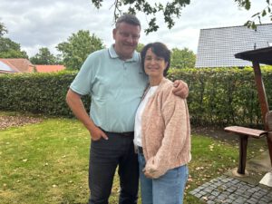 Rüdiger Kaltofen mit seiner Frau Petra. Foto: Jessica Höffner